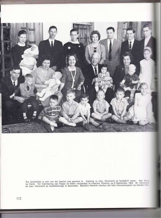 HENDRIK FRENSCH VERWOERD, FOTOBIOGRAFIE/PICTORIAL BIOGRAPHY 1901 -1966