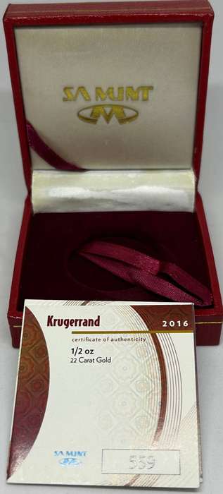 GOLD Krugerrand "SA MINT BOX"