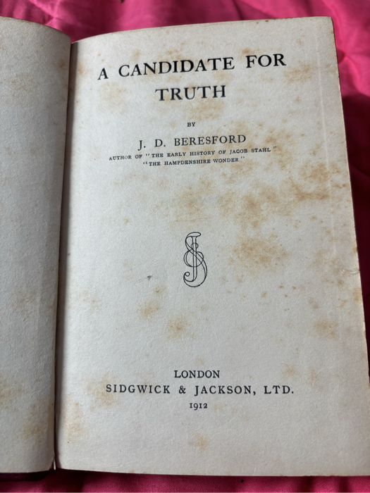 Antique Book Collection x 7 1st Editions 1901-1913 books
