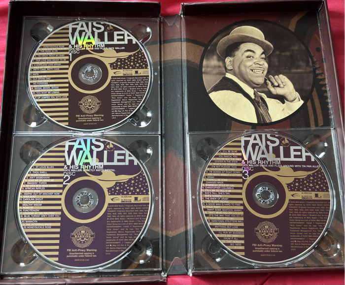 Fats Waller 3 CD Box Set & 97 Page Book with Photos