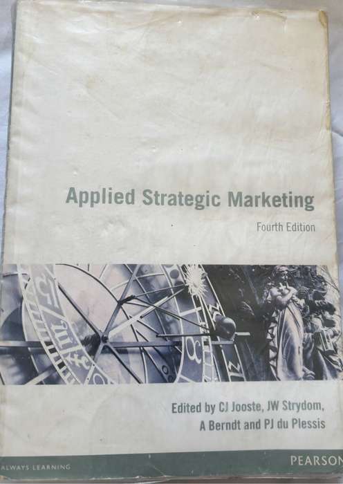 Applied Strategic Marketing 4th Edition Plastic Covered C J Jooste, JW Strydom