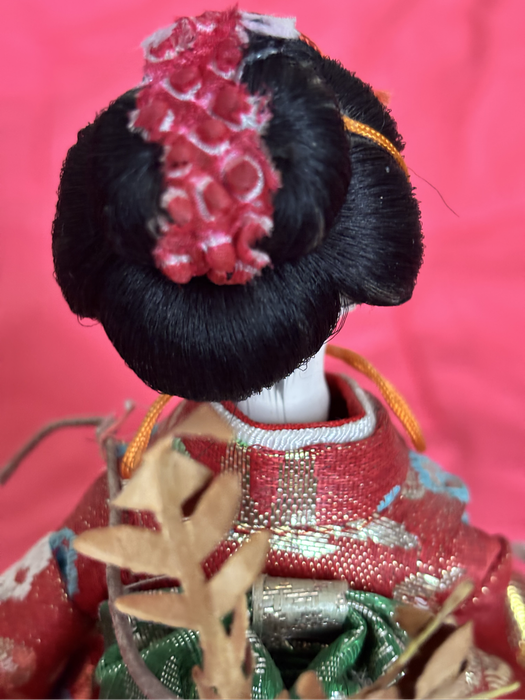 Old Japanese Geisha Doll 25cm tall Oriental