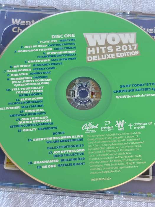 Wow Hits 2017 Double CD
