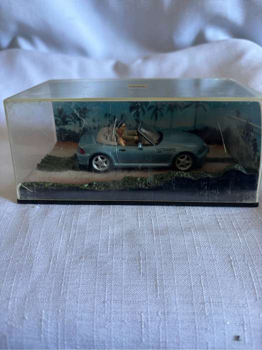 James Bond BMW Goldeneye collectable car in plastic box