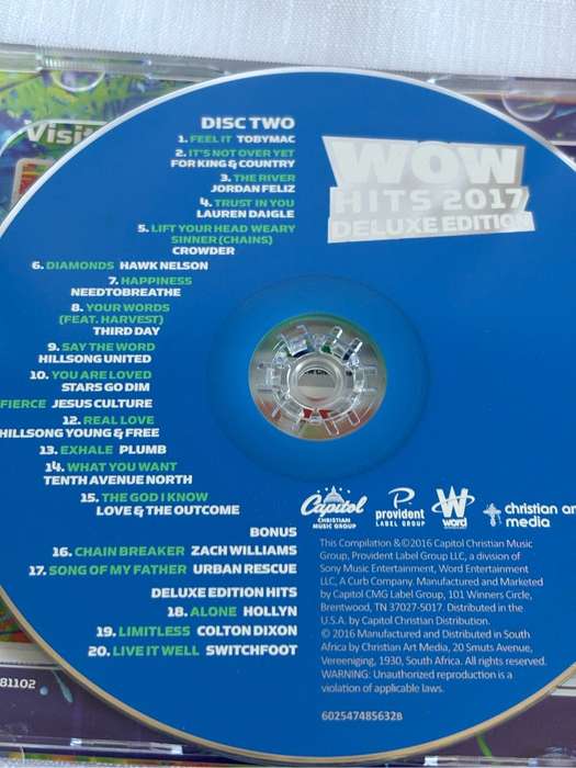 Wow Hits 2017 Double CD