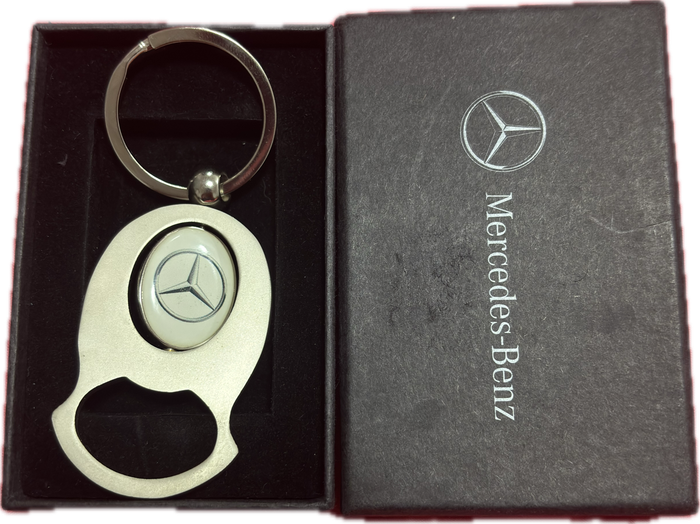 Mercedes Benz OEM Premium Key Chain Ring and Bottle Opener