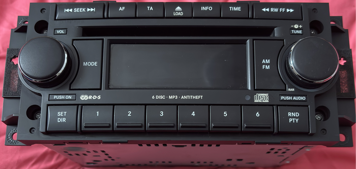 Jeep Chrysler OEM 6 Disc car CD model PO5064363AA Radio