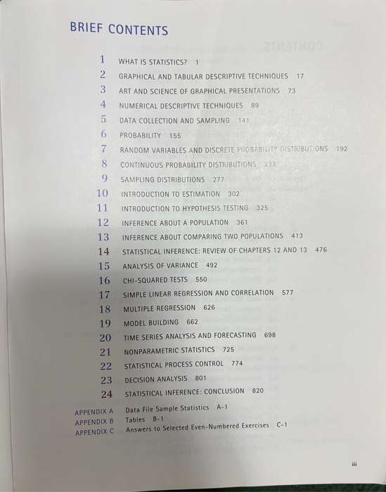 Statistics for Management and Economics 7th Edition Keller
