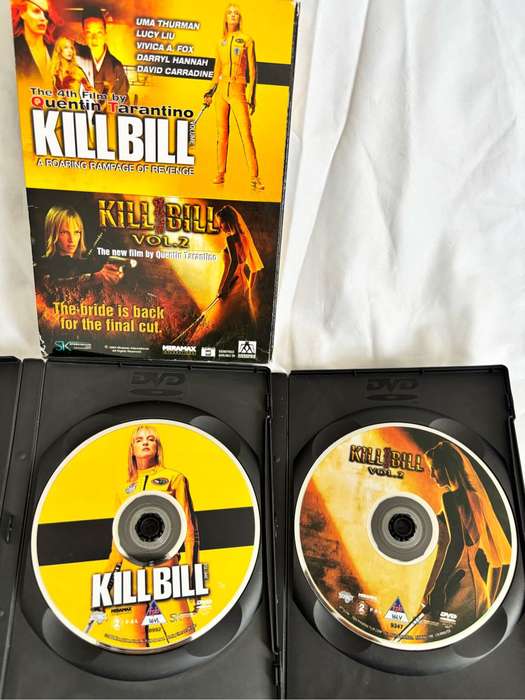 Kill Bill Volumes 1 and 1 Box set DVD