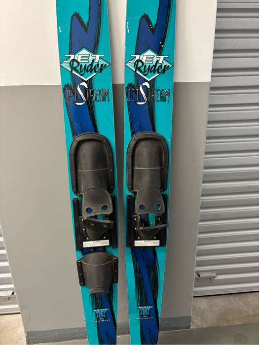Water Skis Jet Ryder Jet Stream Made in USA 170cm x 16xm x 2.5cm