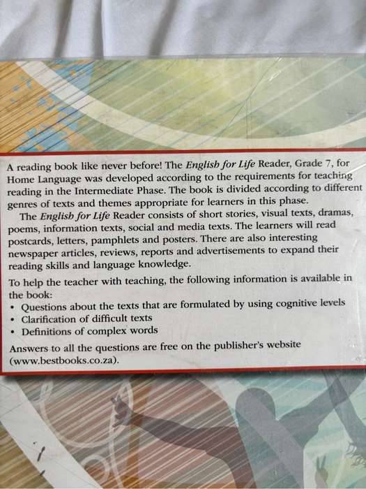 English for Life Grade 7 Home Language Reader by Elaine Ridge