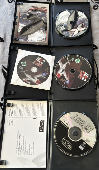 PC Flight Aviation Games X-Plane8, IL 2 1946 & Lock On Air Combat