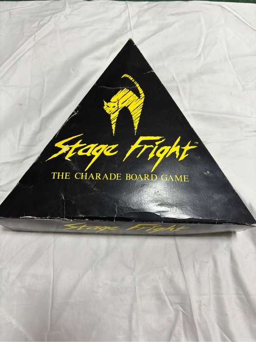 Very Rare Stage Fright Collectable The Charade Board Game