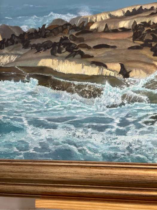 Oil Painting signed by Solveig