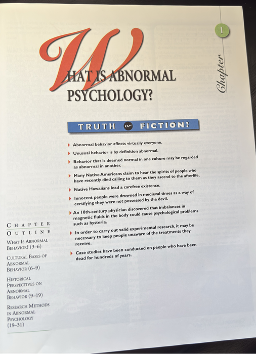 Abnormal Psychology in a Changing World 3rd Edition Jeffrey Nevis