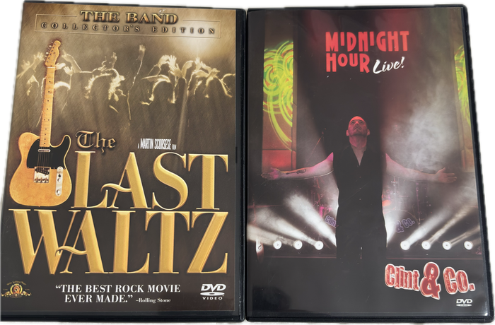 2 Music DVDs The Band Collectors Edition & Midnight Hour