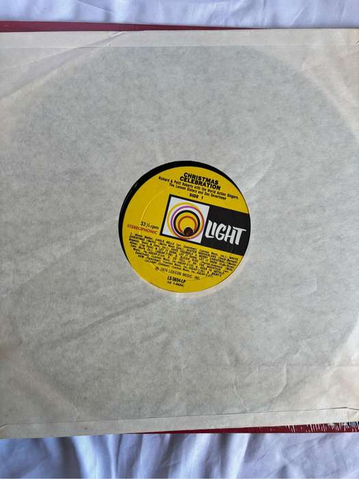 Christian Celebration LP Vinyl double sided Richard and Patty Roberts