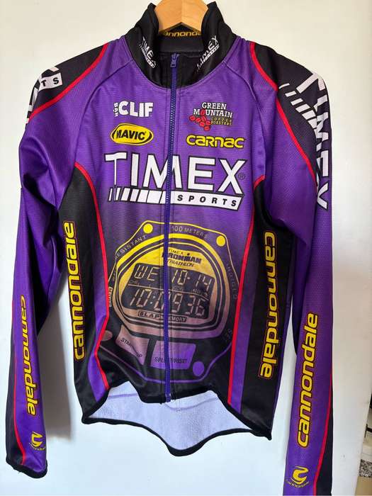 Timex Spirts Ironman Triathlon Long Sleeve Jacket Cannondale Size S