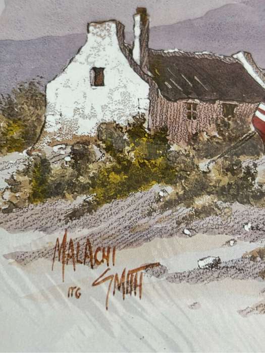 Malachi Smith 2 Limited Signed Prints 304/500 Sealed Unframed