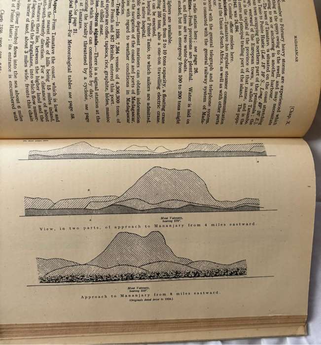 South Indian Ocean Pilot Madagascar, Iles, Comores, 6th Edition 1946