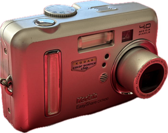 Kodak Zoom Easy Share CX7430, 128MB SD Card & 2 AA Batteries