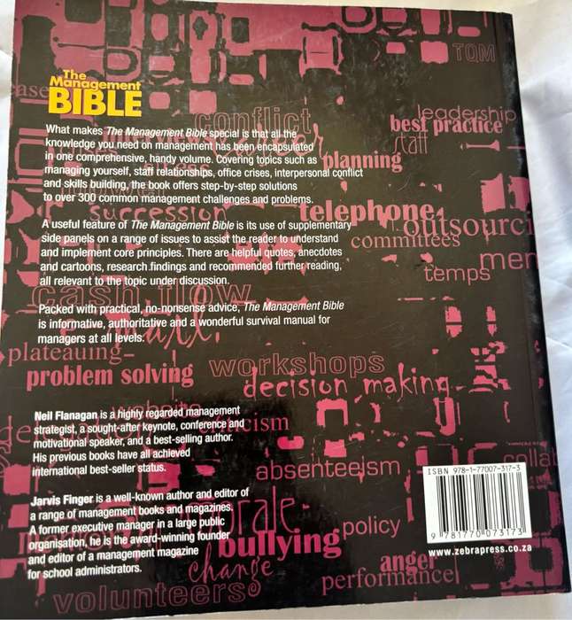 The Management Bible South African Edition by Neil Flanagan & Jarvis Finger