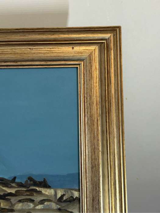 Oil Painting signed by Solveig