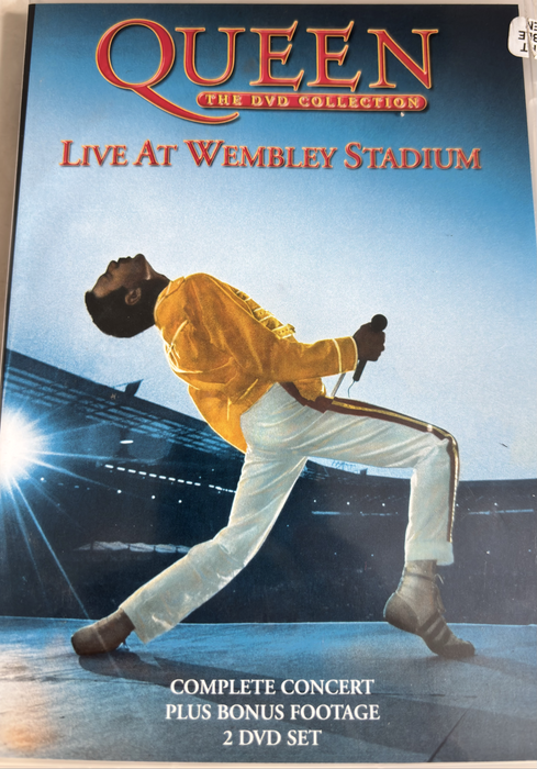 Music DVD Queen Live at Wembley Stadium 2 DVD set