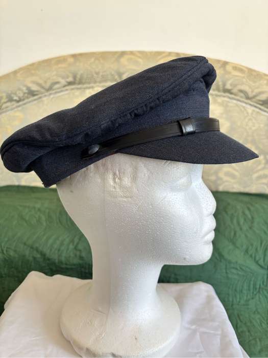 Boat Captain / Chauffeur Denim Vintage Hat