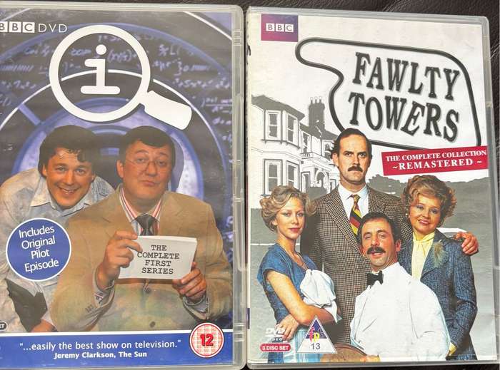 Television Series x2 Faulty Towers Complete & iQ 1st Series BBC