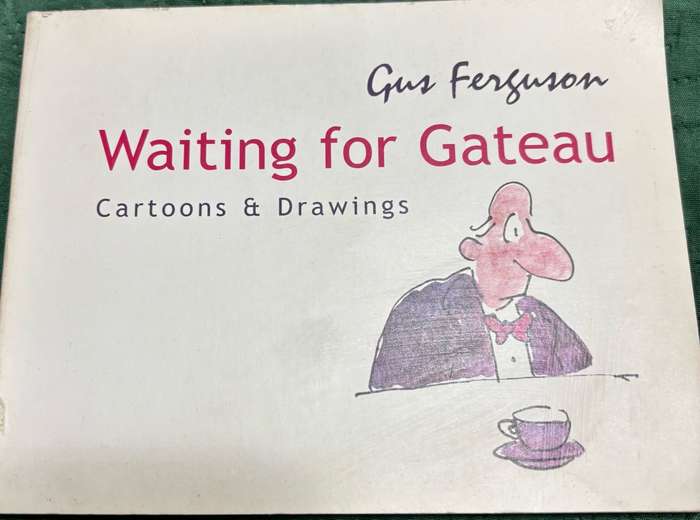 Waiting for Gateau Cartoons and Drawings by Gus Ferguson