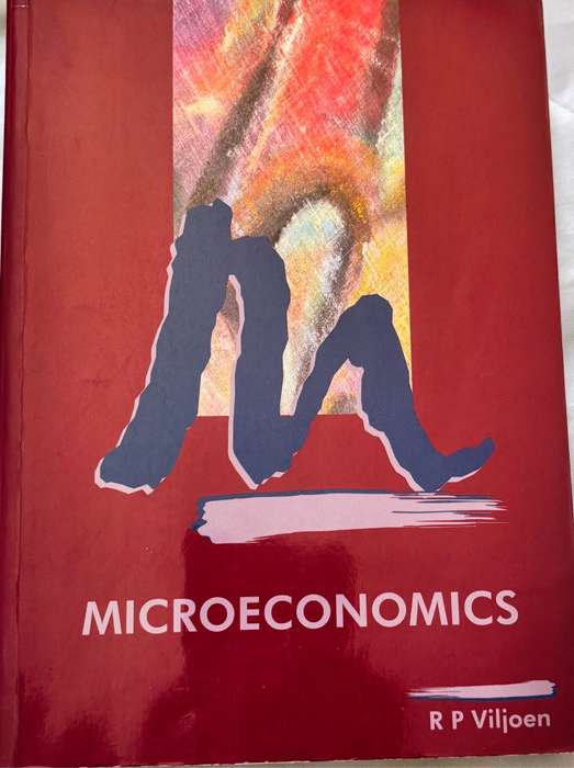 Microeconomics by R P Viljoen