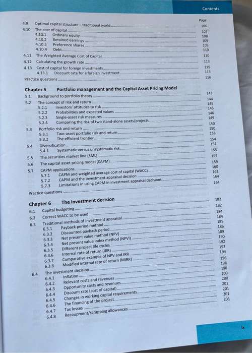 Management Finance 7th Edition FO Skae