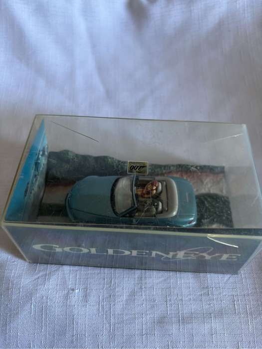 James Bond BMW Goldeneye collectable car in plastic box