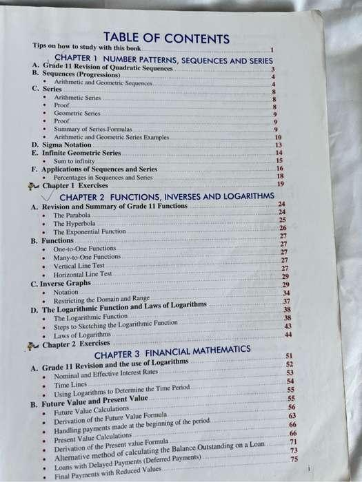 Maths Handbook and Study Guide Grade 12 by Kevin Smith Comprehensive Caps  Compliant