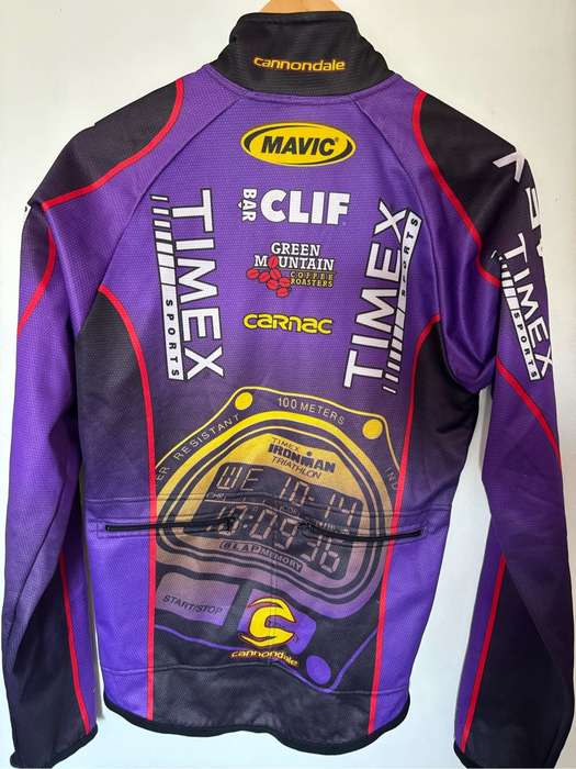 Timex Spirts Ironman Triathlon Long Sleeve Jacket Cannondale Size S