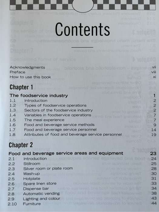 Food and Beverage Service 6th Edition Dennis Lillicrap, John Cousins