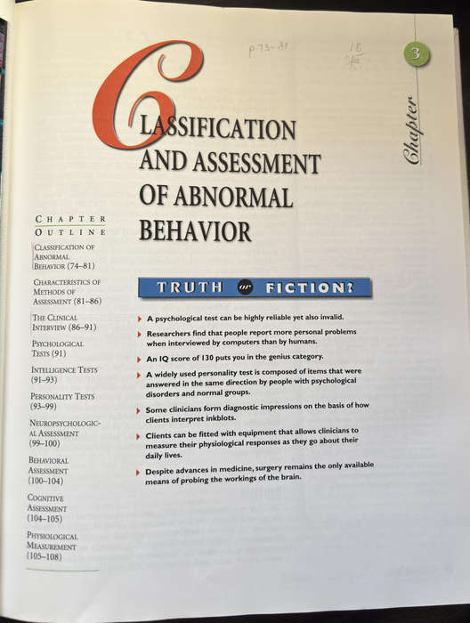 Abnormal Psychology in a Changing World 3rd Edition Jeffrey Nevis