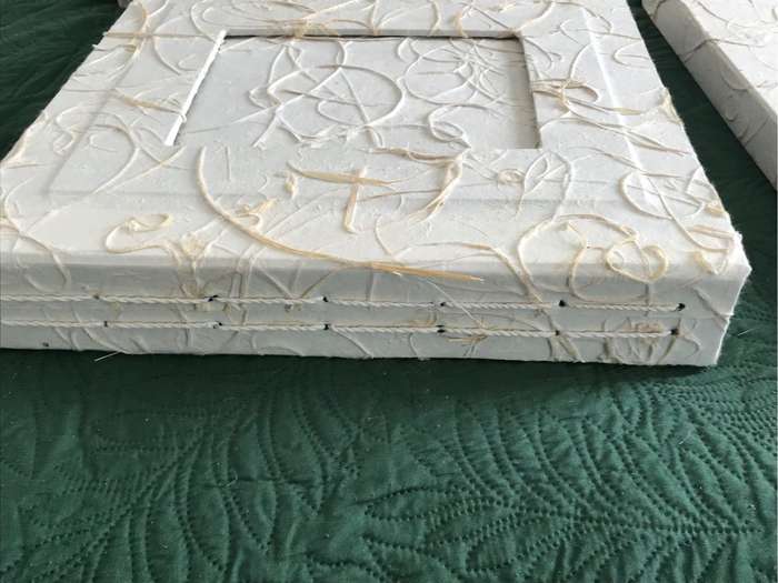Handmade Swirl Photo Album like New