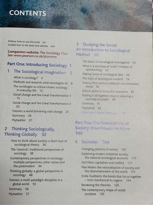 Sociology 5th Edition John J Macionis & Ken Plummer