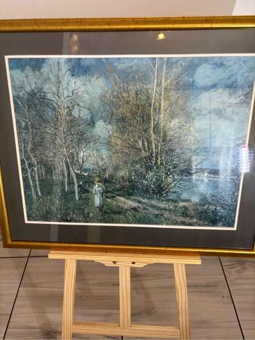 Alfred Sisley The Small Meadows in Spring 1880 Rare Dec 1996 Tate Gallery Art Print