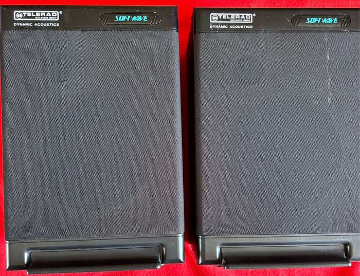 Telerad Dynamic Acoustics Softwave 2 way speaker system