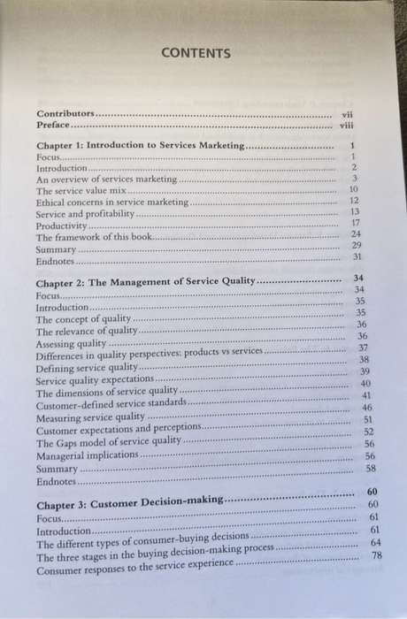 Service Marketing A Contemporary Approach Editors Adele Bernstein