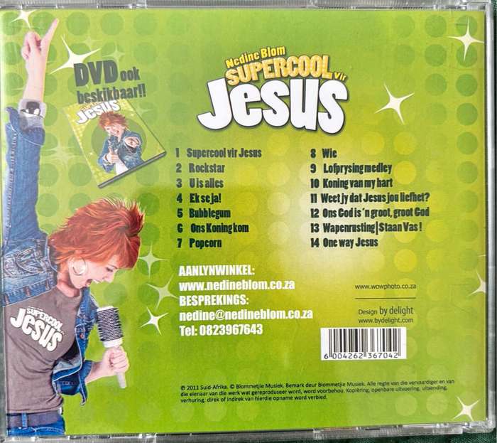Nadine Blom Autographed Signed Supercool for Jesus CD 2011