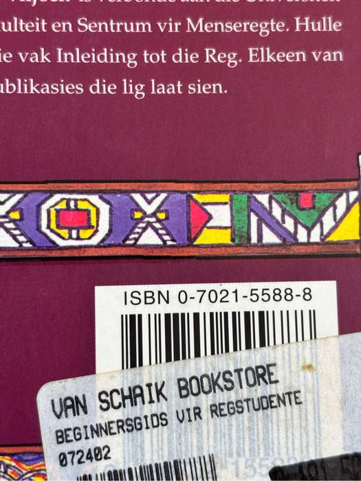 Beginners Gids vir Regstudente 3de Uitgawe Duard Kleyn, Frans Viljoen