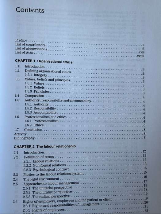Managing for Healthy Labour Relations 3rd Edition MC Bezuidenhout