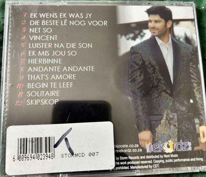 Tobi Jooste Autographed Signed Geteken Drie CDs