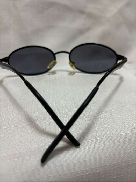 Sunglasses Metal Black 140  Oval Shape