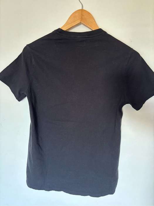 Superman T Shirt Black Boys 13/14 Years Vintage
