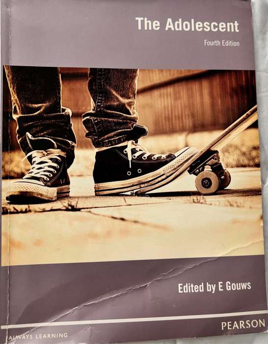 The Adolescent Fourth Edition Edited by E Gouws Pearson